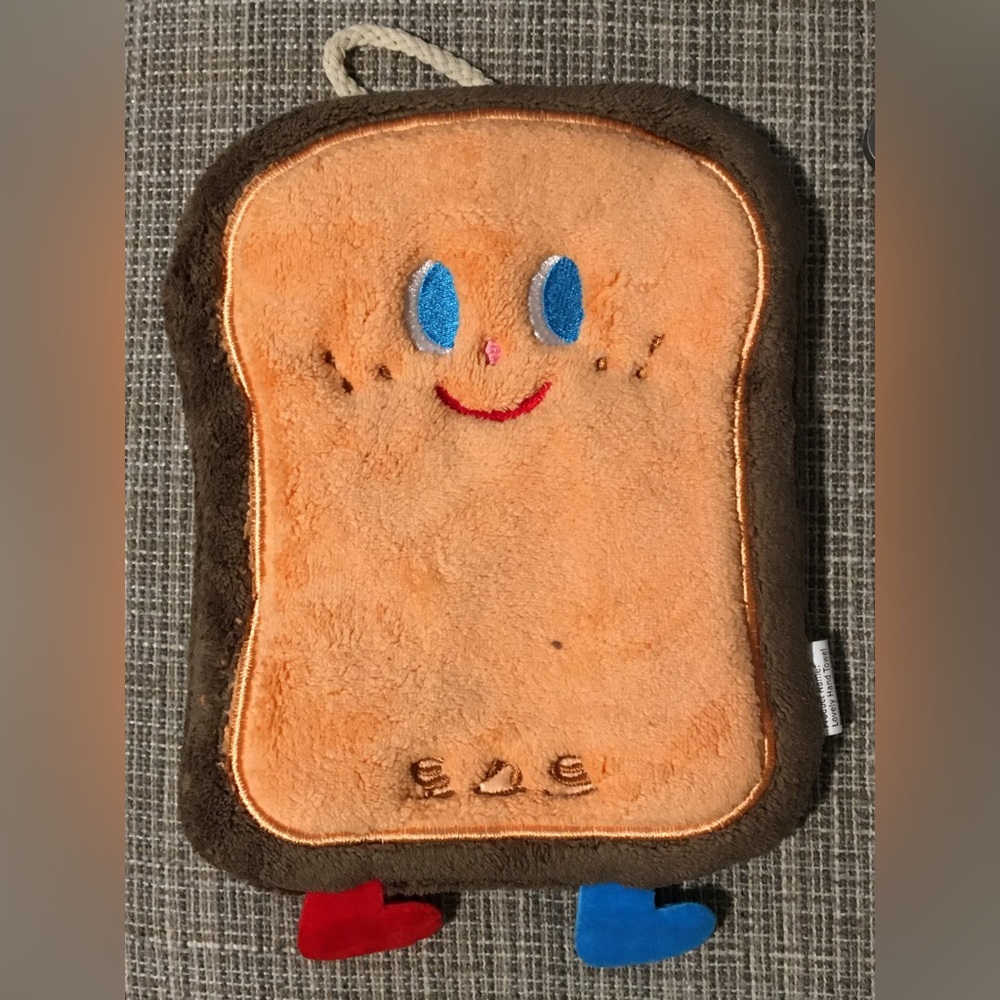 Toast Plushie Hand Towel